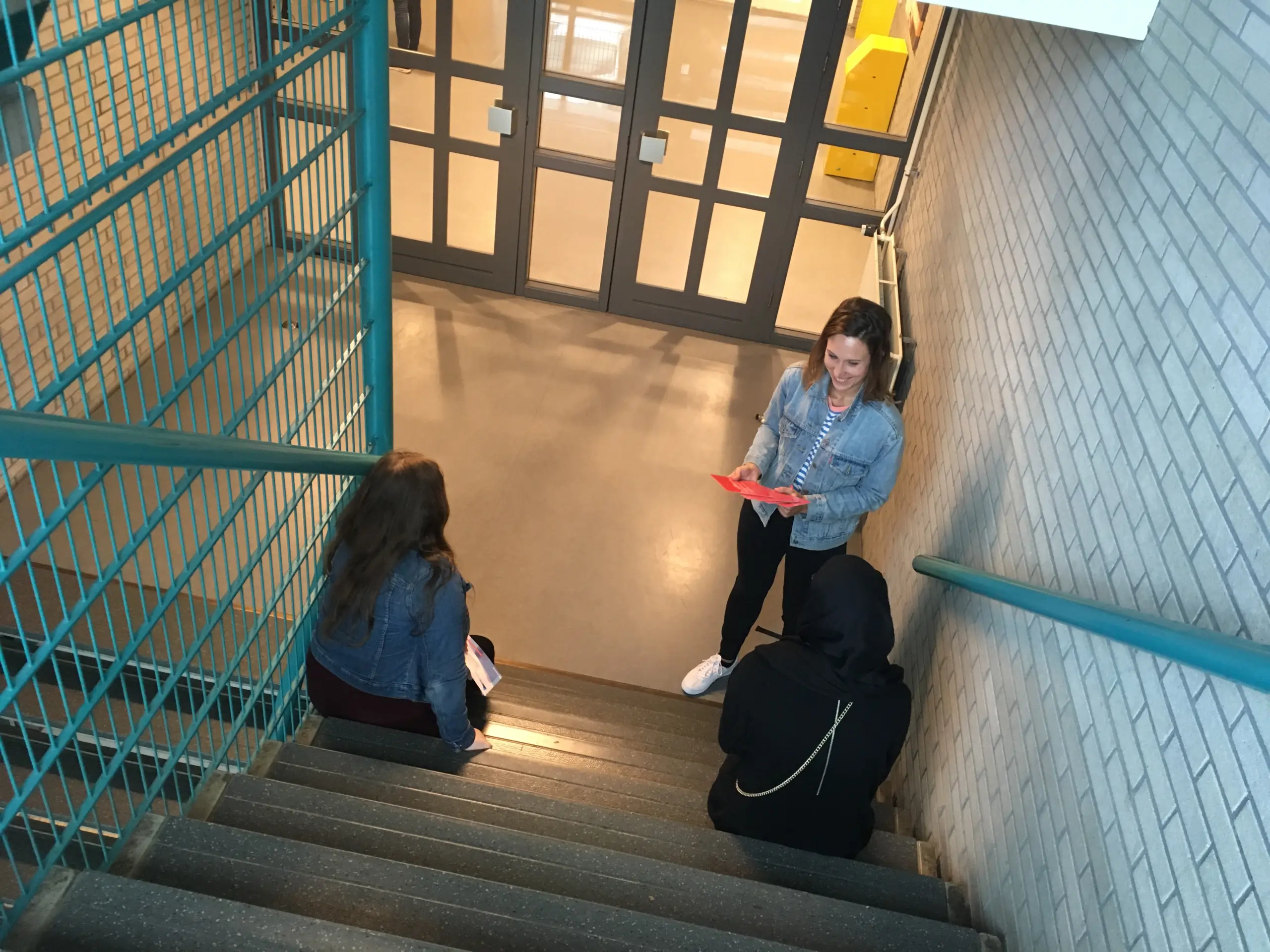 wandelgangen studenten spreken